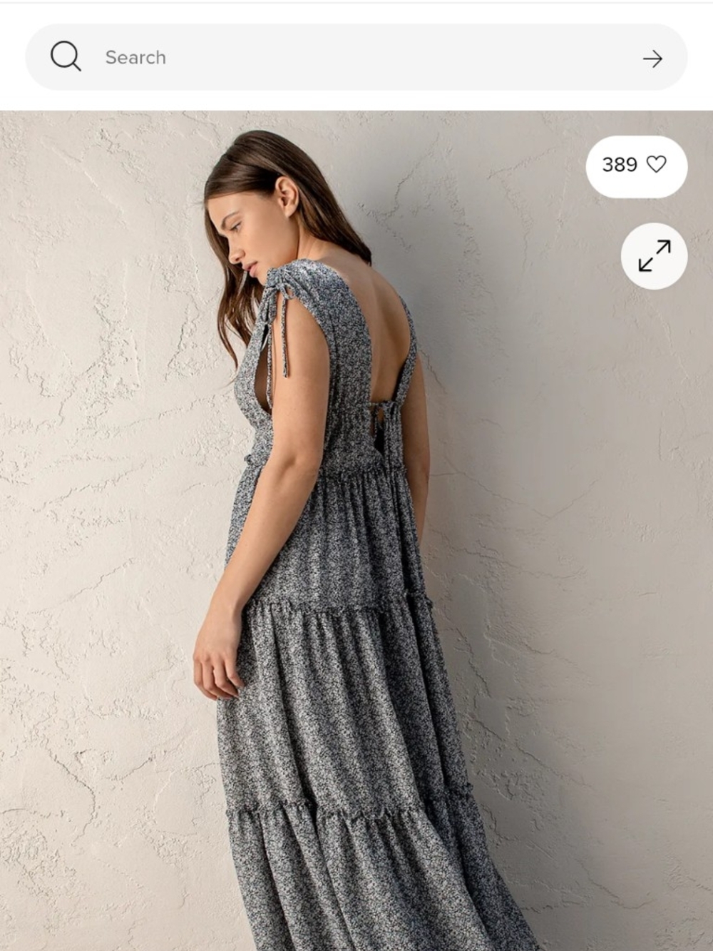 Wandering Wistfully Green Floral Print Tiered Maxi Dress - Lulu's - Picture 7 of 8